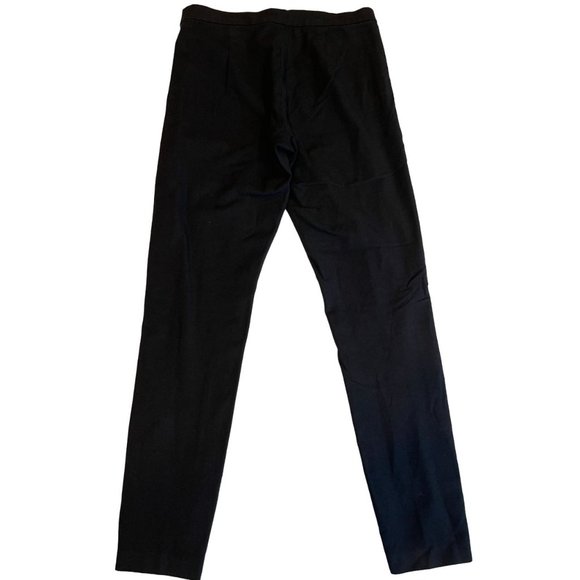 Banana Republic Women Sloan Pants V/700055010 Devon Side Zipper Black Size 6L - Picture 2 of 10